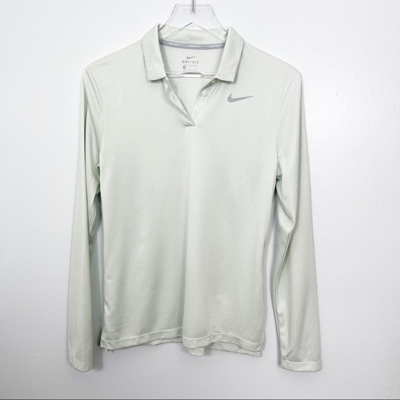 Nike Long Sleeve Top - Light Gray - Picture 1 of 9